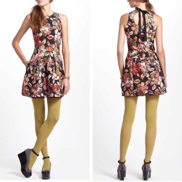 Anthropologie Dresses & Skirts - Leifsdottir Adelita Floral Brocade Dress